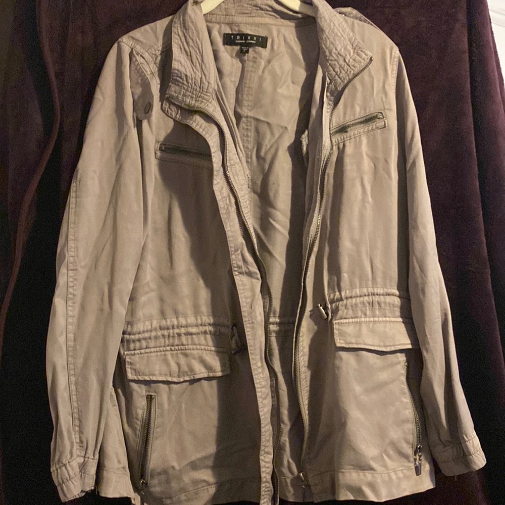 Grey jacket from Francesca’s